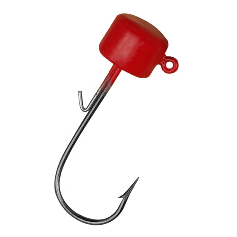 

Fishing Hooks 1.6G 2G 3G 4.8G 5.8G Jig Head Hook Wholesale Fishing Round Ball Shape Lead Head Slow Jig Hook