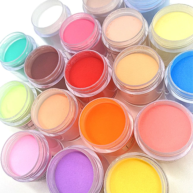 

XUYUN oem private label 10g nail art carving extension powder long lasting colorful acrylic powder for wholesale