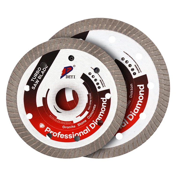 Diamond Turbo Blade Marble Porcelain Tile Wet/dry Cutting Hot Press Saw Blade OEM Customizable Saw Blade for Granite 24 6 1/2in