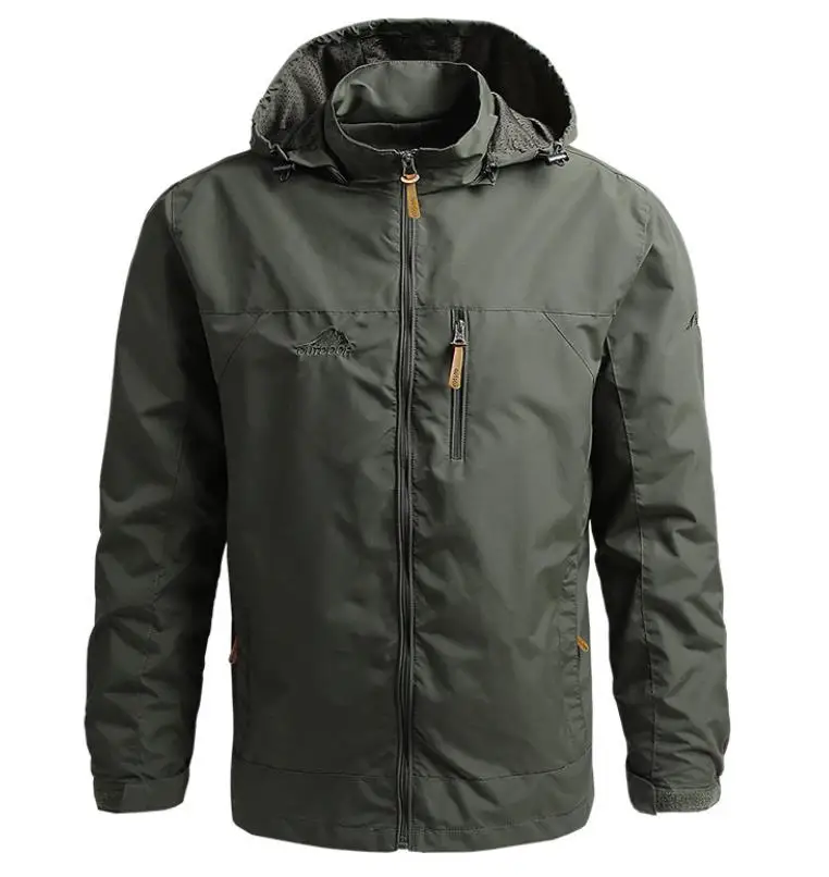 

man wind repellent custom fleece jacket, Customer designed