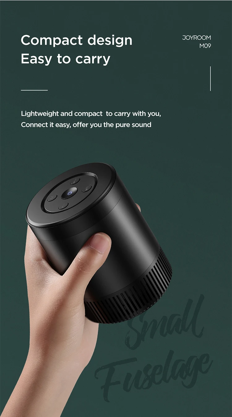 JOYROOM M09 mini speaker Support wireless bt connection TF card - ANKUX.COM