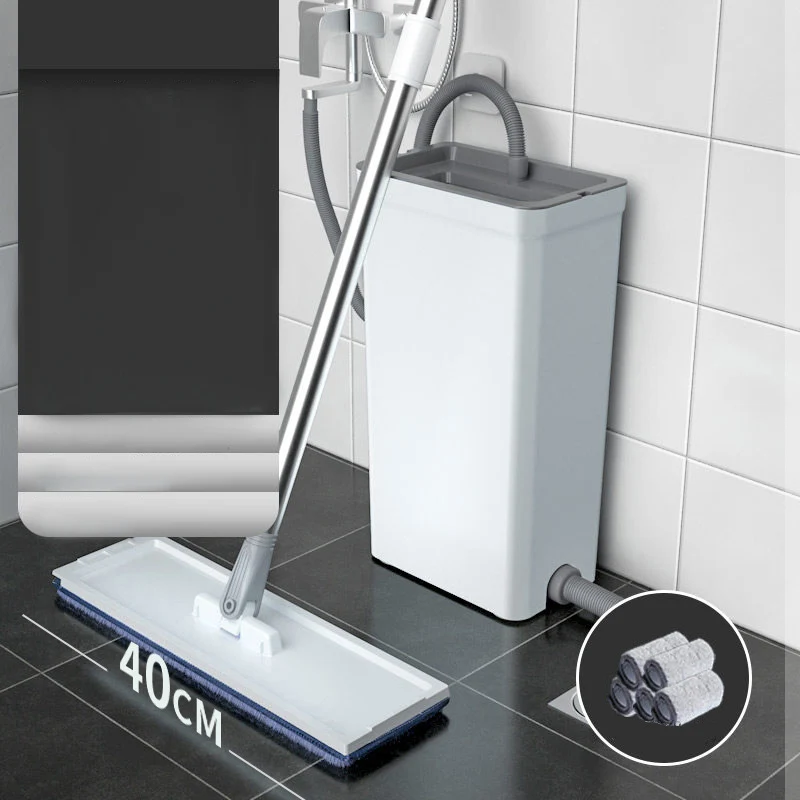 

BBA229 Wet Dry Mopping Wiper Artifact Washing Machine Flat Mop Lazy Household Hand-washing Mop