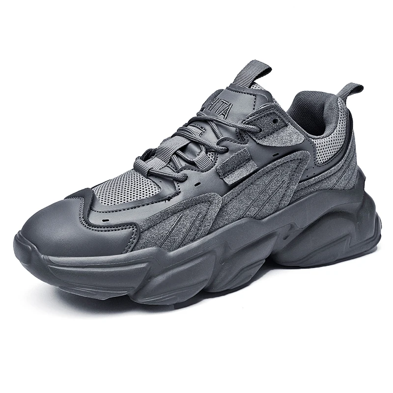 

2021 Wholesale customizable design fashion simple black sport shoes men running, Optional