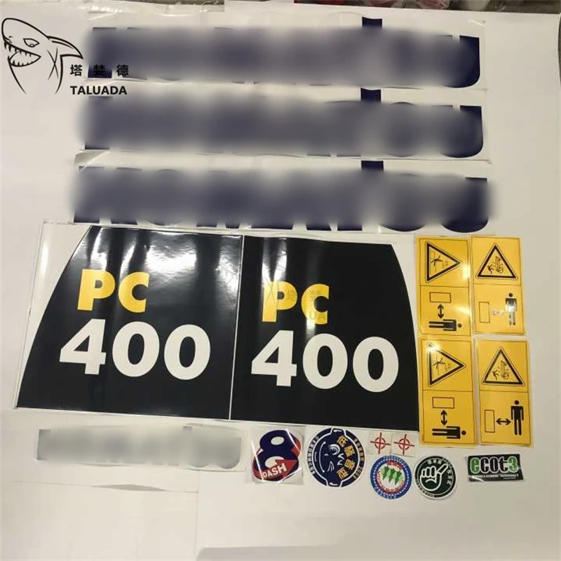 

TALUADA Excavator Complete Sticker Set PC130 PC160 PC200 PC240 PC360 Stickers