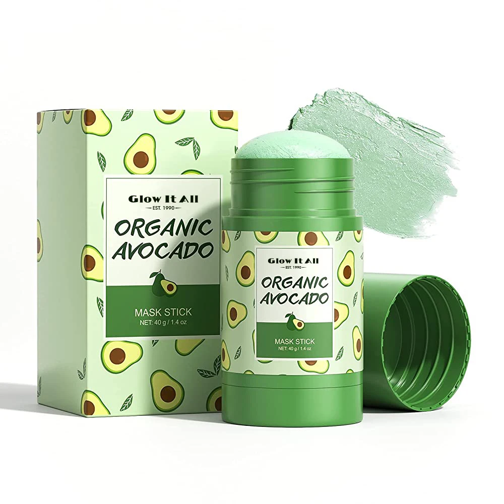 

Wholesale Skincare Deep Clean Facemask Face And Body Tea Purifying Solid Facial Mud Clay Musk Cleansing Green Mask Stick