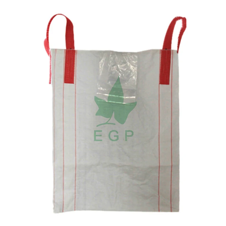 2024 EGP JBB 1 Ton PP FIBC Bulk Sand Bags Ton Coated Storage Jumbo Bag PP Super Sacks