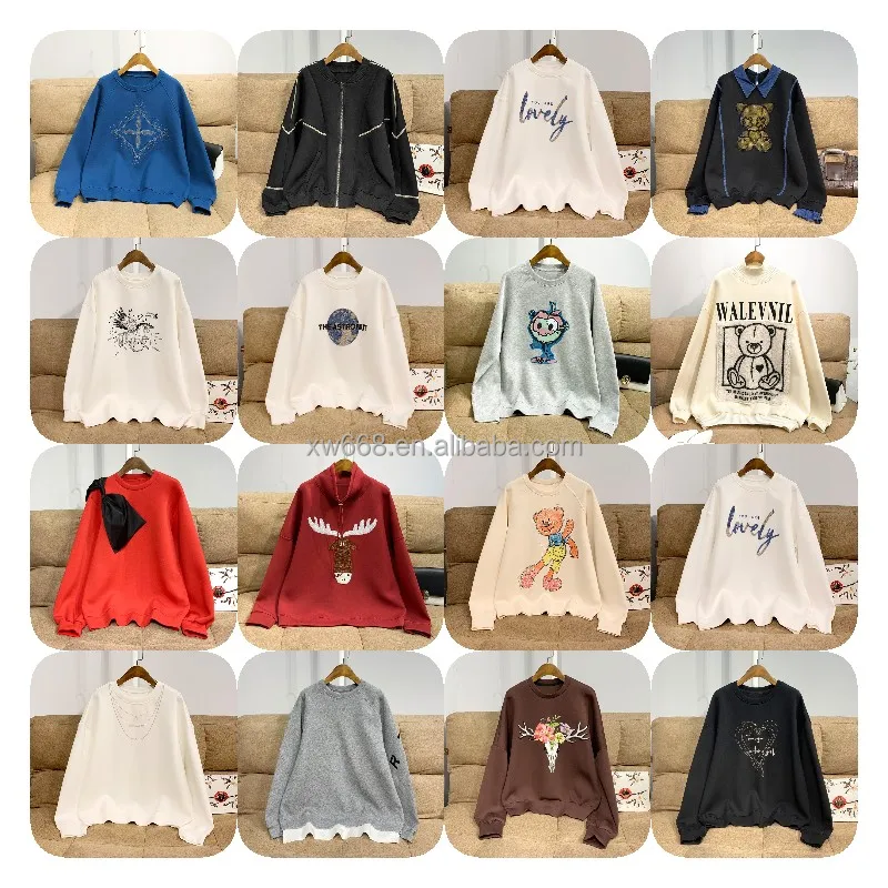 

2022 selling cotton wool women new and the latest design hoodie wholesale