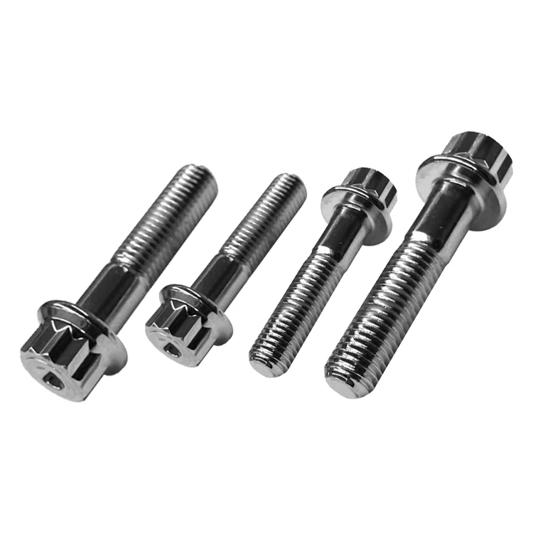 
304 stainless steel 12 point wabbler hexalobular head bolts 