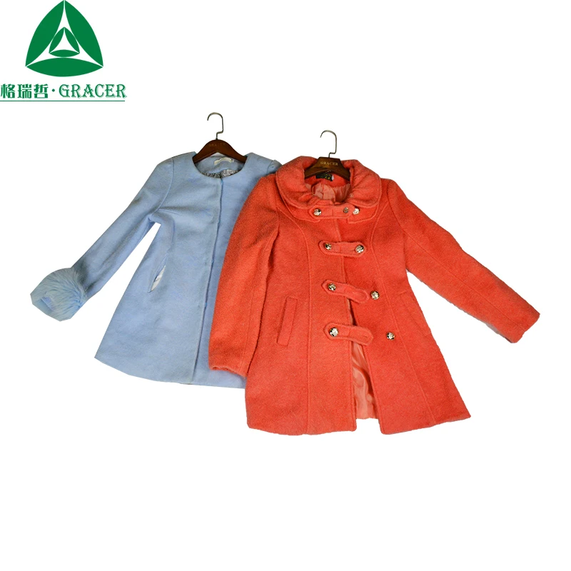 

Bulk Second Hand Clothes Germany Coat Used Women Clothes, Bright color used clothing