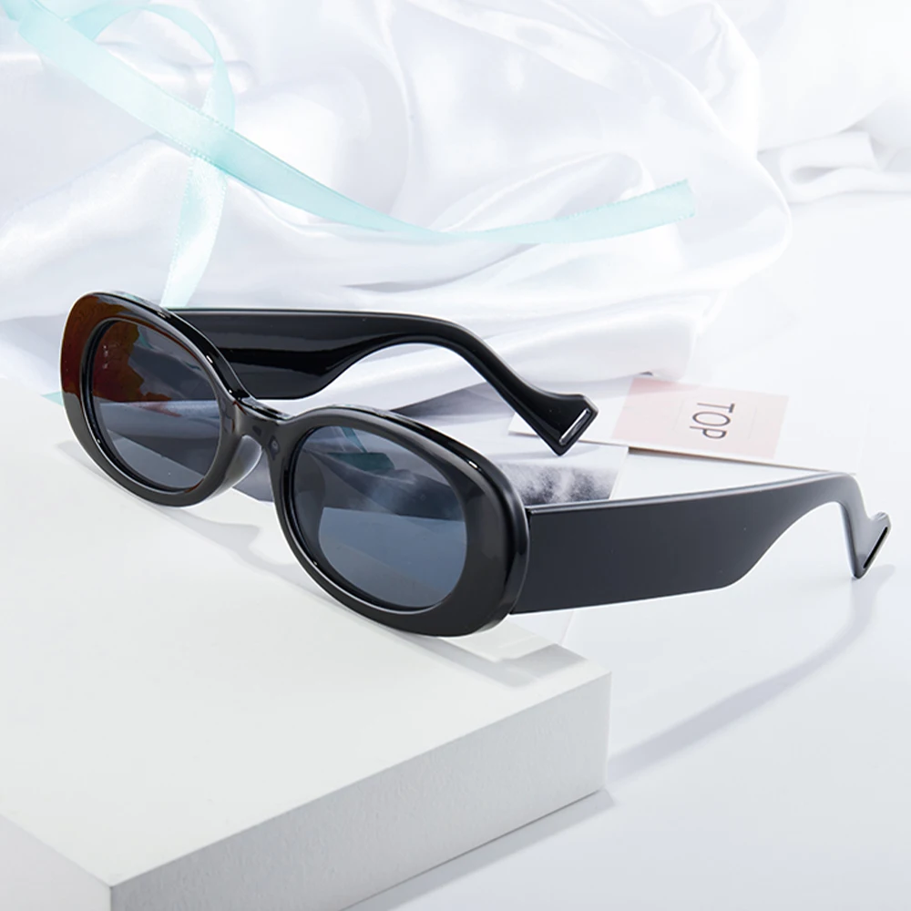 

New fashion cheap retro vintage oval shape sun glasses sunglasses