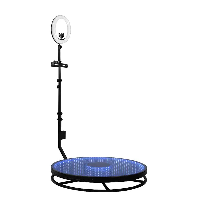 

Hot Sale New Portable 360 Degree Platform Photo Booth Wedding and events 360 Video Booth