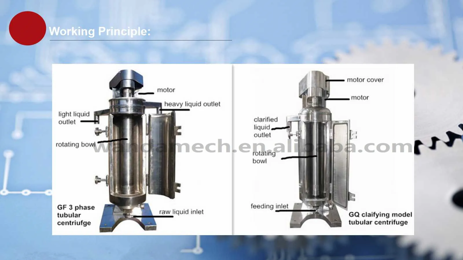 Top sell industrial tubular type blood plasma separator