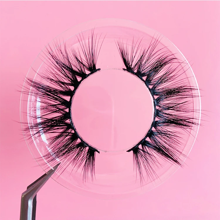 

facotry wholesale Korean PBT synthetic false silk eyelashes 3d faux mink lashes