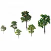 5pcs 1:100 150 50 china architectural building sand table materials railway plastic miniature scale model train trees layout