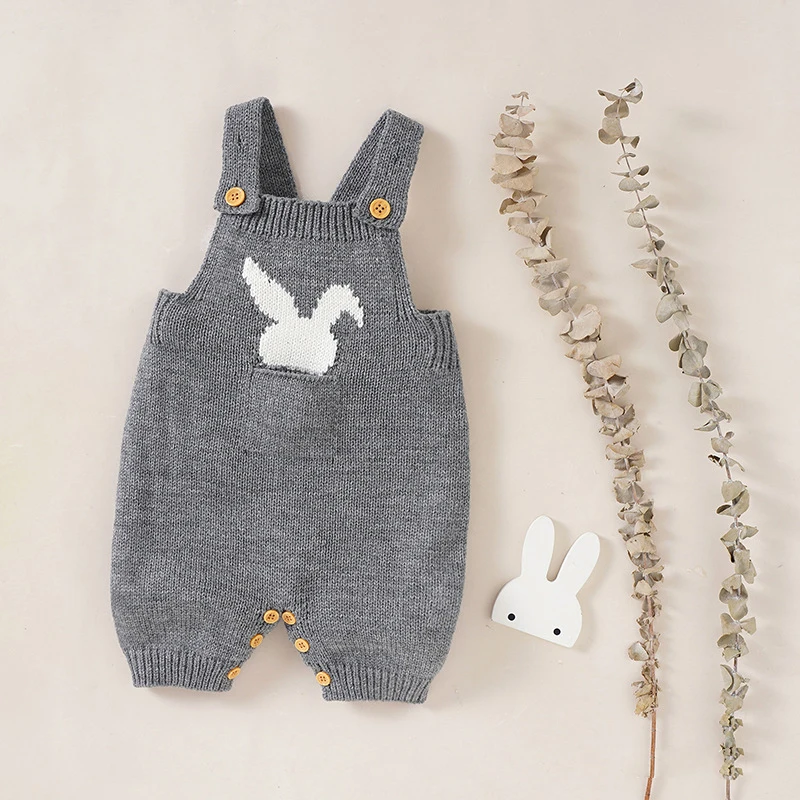 

INS Spring Cute Bunny Newborn Baby Boys Girls Bodysuit Toddler Rompers