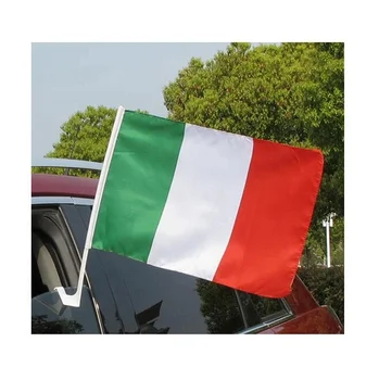 Ek 2020 Italy Car Window Flag Italian Car Side Window Flag Banner