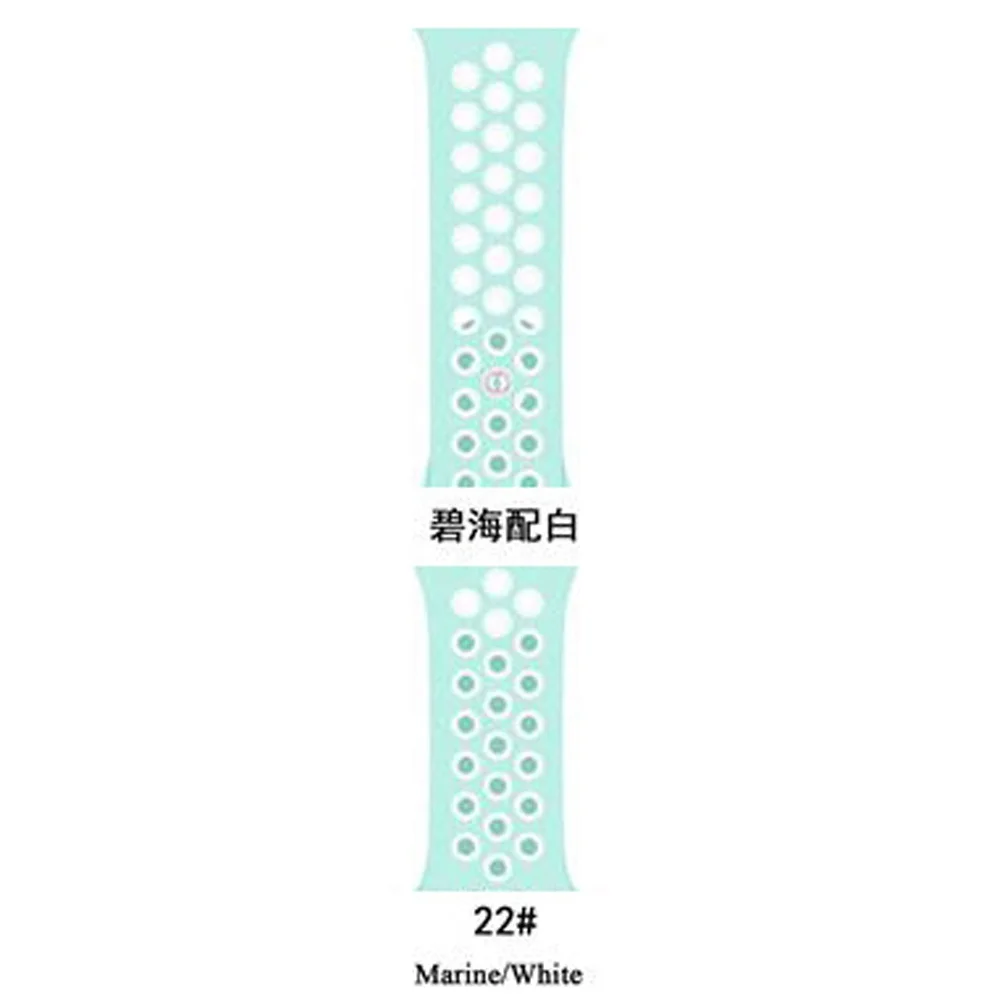 

IVANHOE Bands For iWatch Band 38mm 40mm 42mm 44mm, Silicone Sport Strap Wristband for Women Men For Apple Watch Series 5/4/3/2/1, Multi-color optional or customized