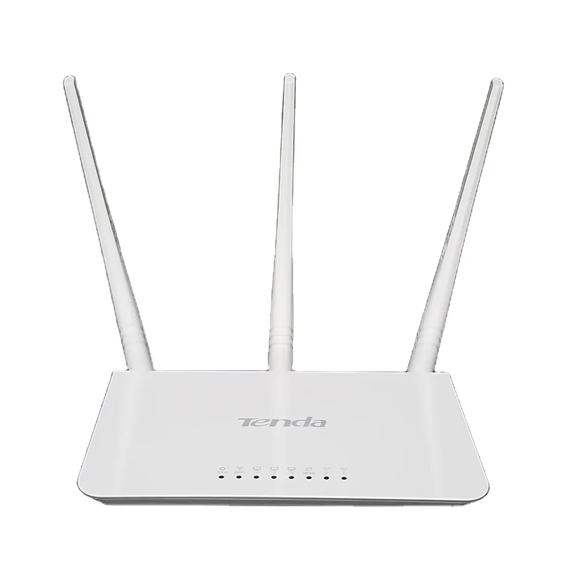 

Tenda F3 Wireless Wifi Router English Interface Easy Setup Wifi Router, White black