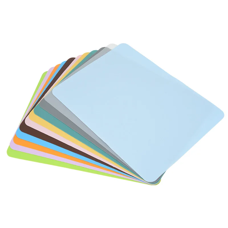 

Top Selling Custom Silicone Non-toxic Plate Mat Easy Clean Table Mat Silicone Baking Mat, Red