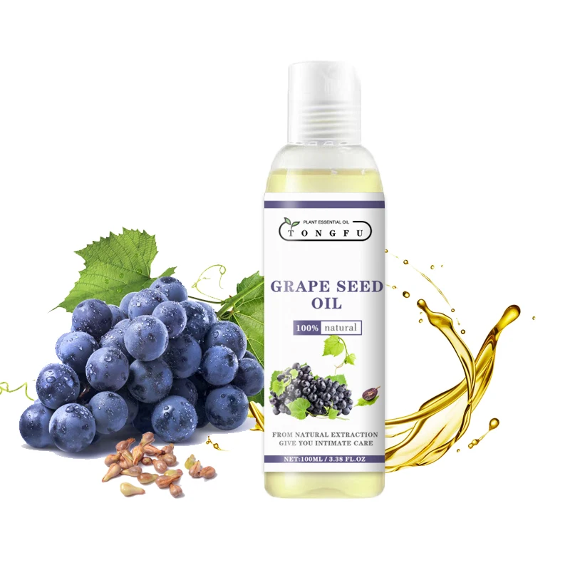 

Cold Pressed 100% Pure Natural Grape Seed Oil Carrier Oil Bulk