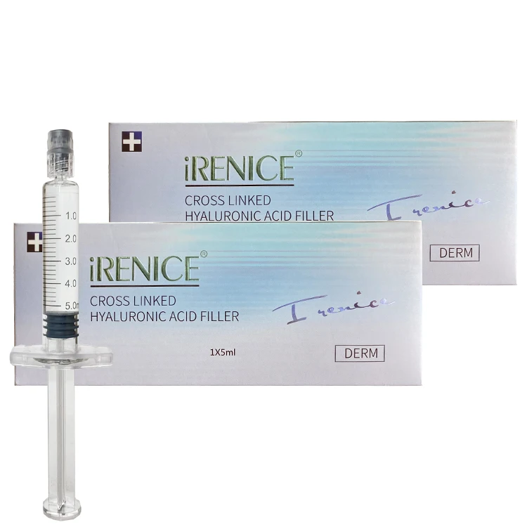 

5ml iRenice have the apple muscle crosslinked hyaluronic acid, Transparent
