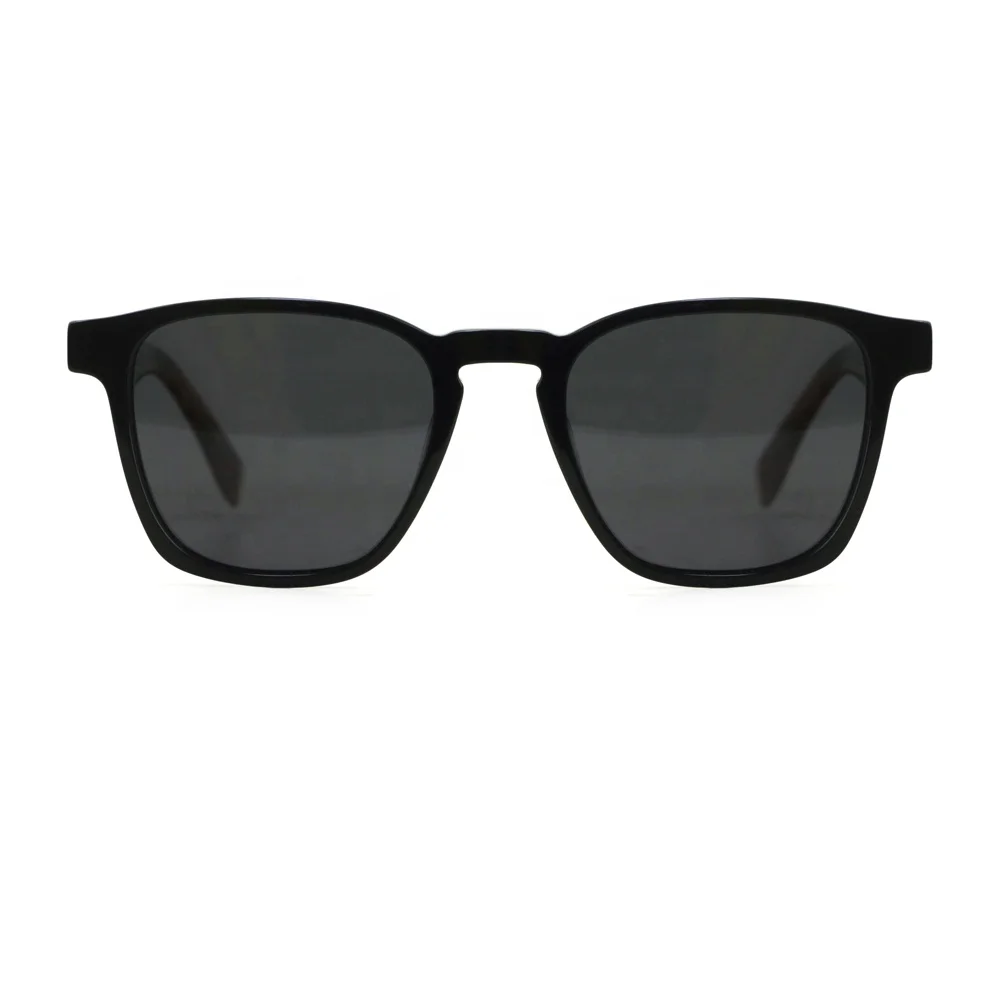 

95231 Fashion Vintage Custom Logo Acetate Rectangle Unisex Sunglasses