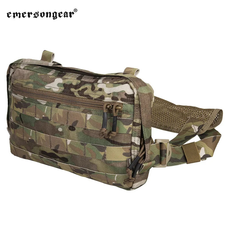 

Emersongear Chest Recon Pouch Combat Tactical Vest Pouch EDC Molle Chest Bag, Bk500d / cb500d / mc500d / mcad / mcbk / mctp / rg500d