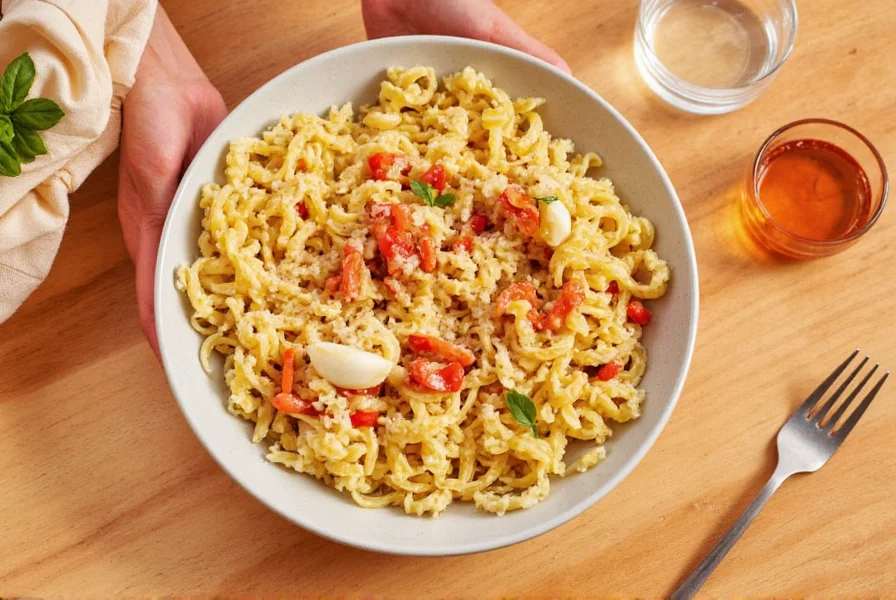 Vegan Linguine With Cashew Cream