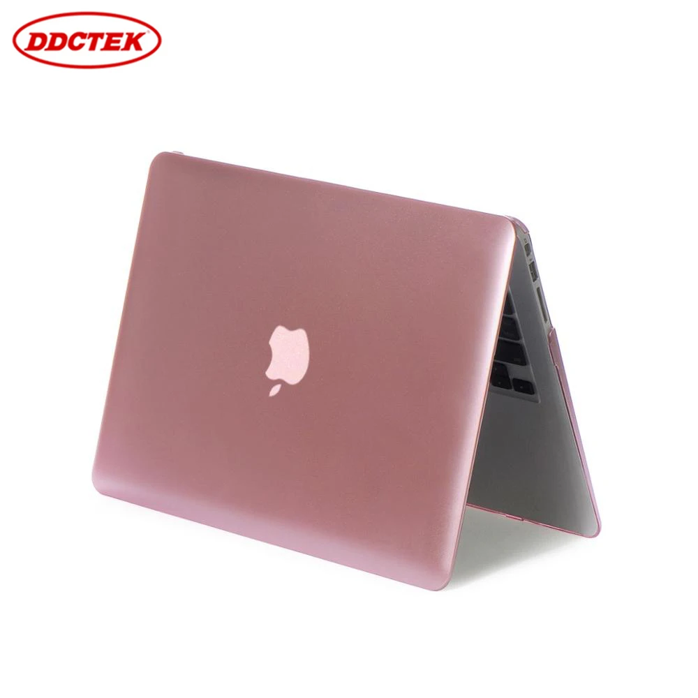 

Plastic waterproof oem luxury laptop case protector metallic hard cover for apple laptops macbook pro