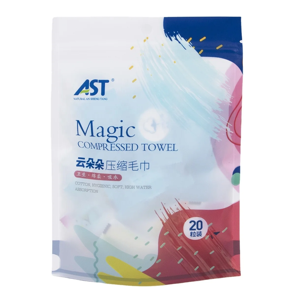 

Factory Direct Sale 100% Cotton Expandable Compressed Magic Compressed Towel