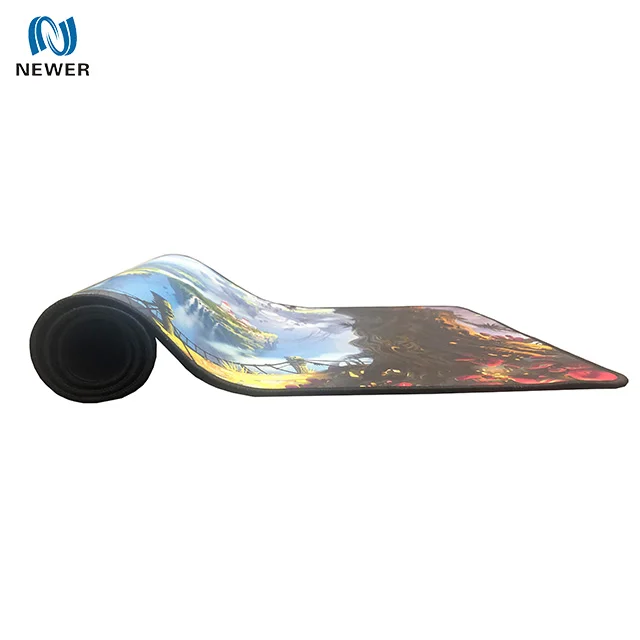 
High quality roll blank sublimation printing extend large rubber custom logo gaming mousepad 