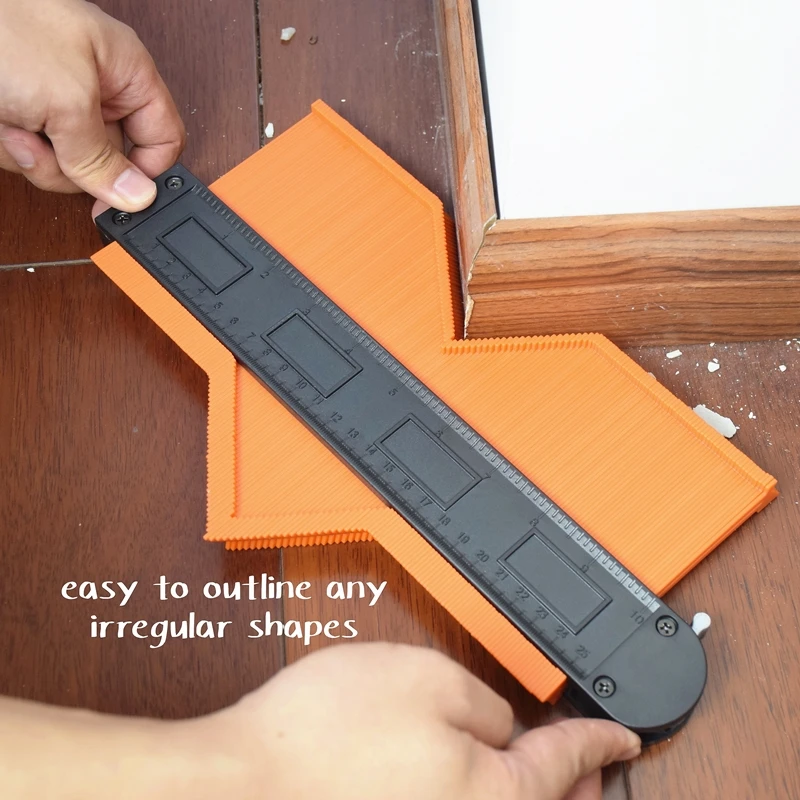 
Amazon Hot Sale Professional 10 inch General Tools Plastic Duplication Profile Contour Gauge Profile 