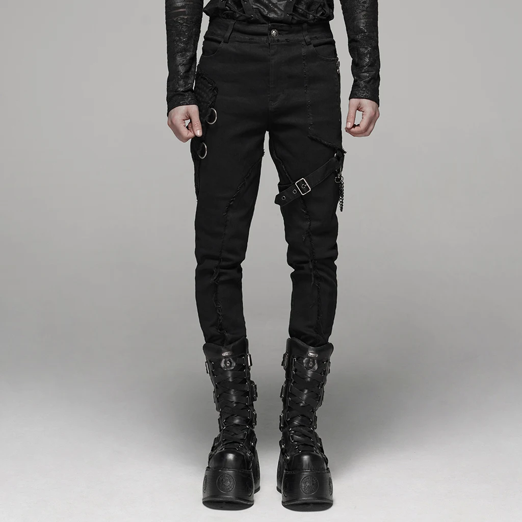 Wk-388 Punk Rave New Men Fashion Jeans With Pocket Men Pants Cyber Punk  Goth - Buy Cyber Dresses,Men Clothing,Cyber Punk Product on Alibaba.com