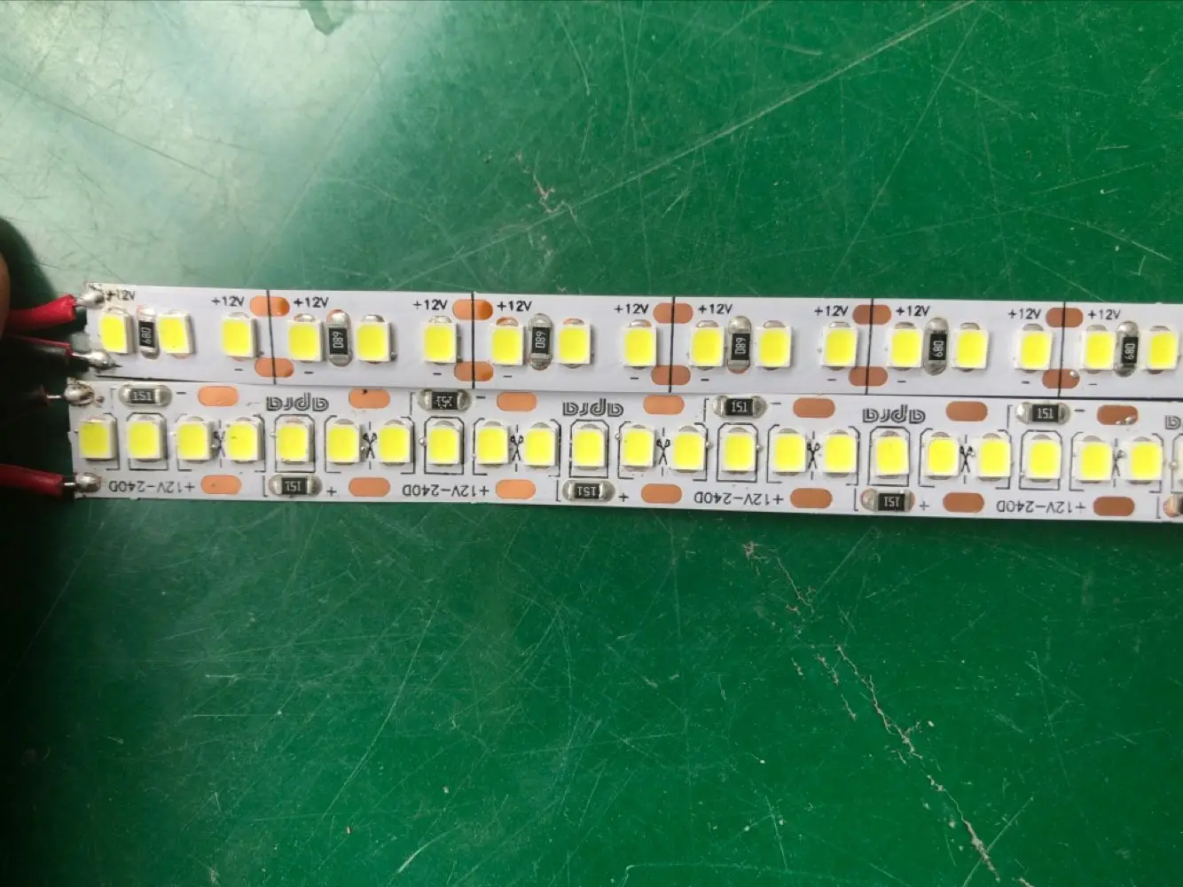 12v Led Strip Double Pcb 2835 Led Strip 30 60 96 120 180 240leds - Buy ...