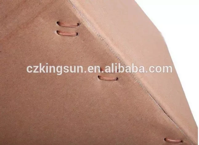 manual corrugated carton box cardboard stapling making machine