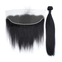 

Virgin Cuticle Aligned Hair With Transparent Thin Lace Frontal