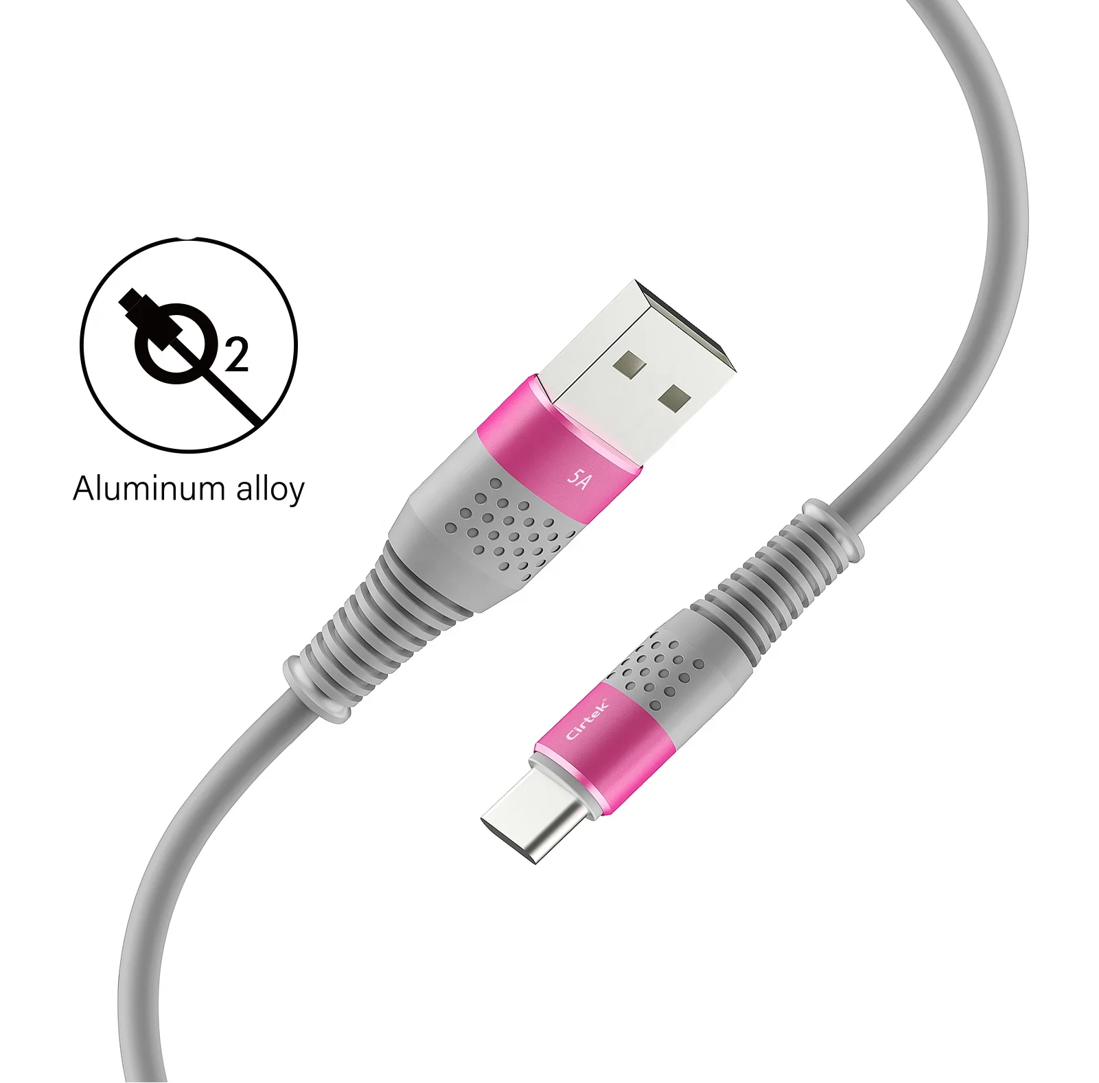 

Cirtek Free Shipping Durable Sync Data Transfer Phone Cable Fast Charging PD Micro Type-C USB Cable Charger Cable Lightning