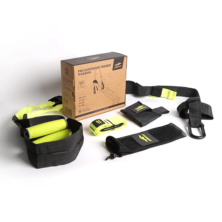 

JOINFIT Professional High Quality Home-use Customize Suspension Sling Trainer functional Straps, Green