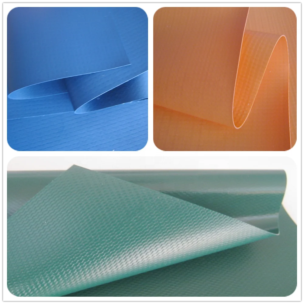 610Gsm Pvc Tarpaulin Roll Coated Pvc Tarpaulin  Laminated Pvc Tarpaulin