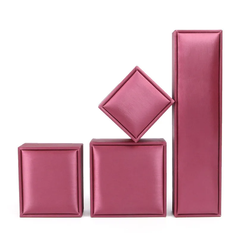 

wholesale PU leather jewelry box necklace box jewelry girls jewelry box