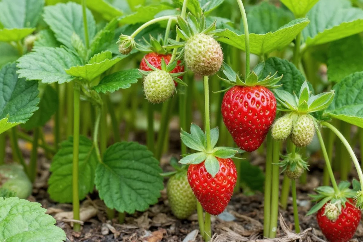 how much water for strawberry plants