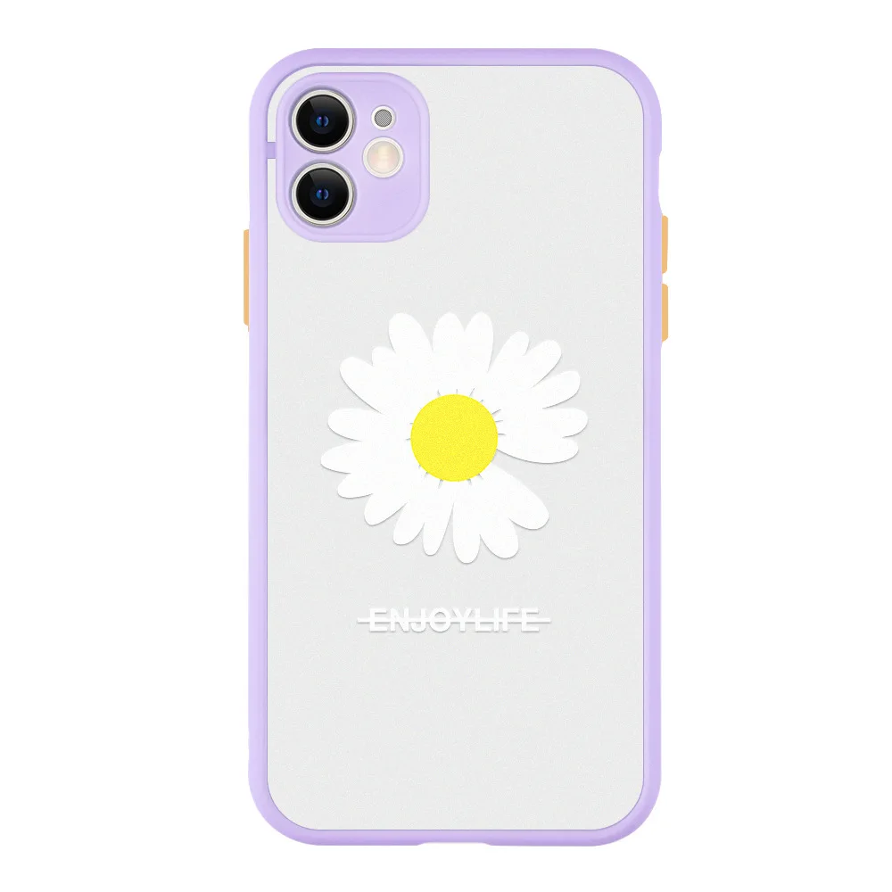 

Fast Delivery Skin Feeling Camera Protection case Matte With Pc Tpu Material Phone Case For Iphone 11 12, Oem