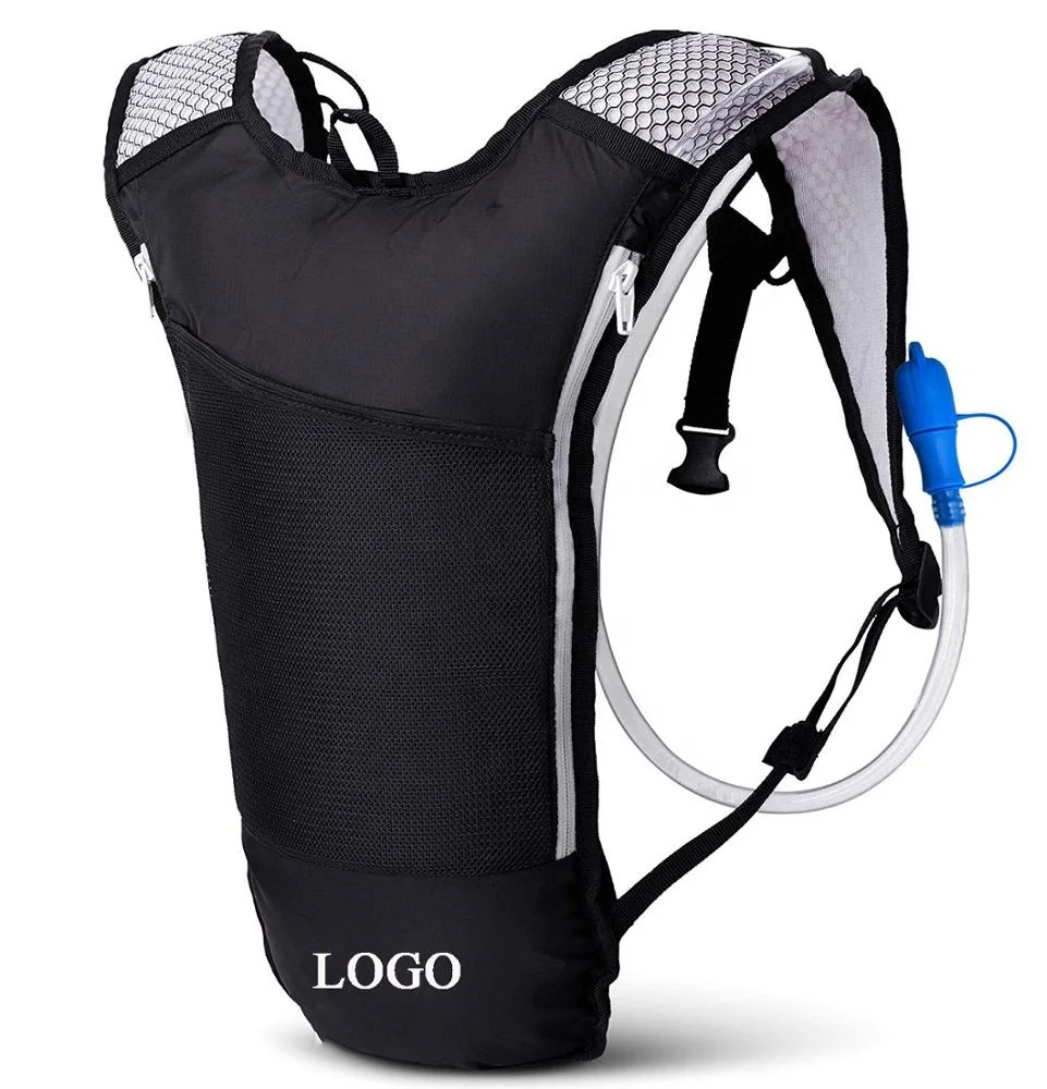

2L water bladder backpack 2019 Wholesale logo custom lightweight portable men Hydration pack bag for Hiking Biking Running Bag, Can be customized