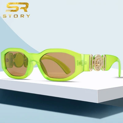 

STORY SH4361 New fashion irregular small frame sunglasses 2021 European design sunglasses UV400 for men women