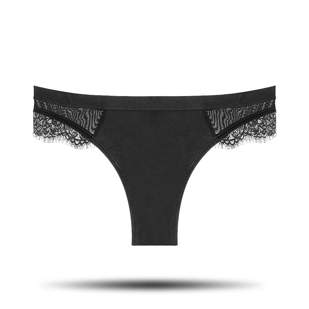 

LYNMISS 2021 New Style Bikini With Lace Underwear 4 Layer Leak Proof Menstrual Period Panties For Women