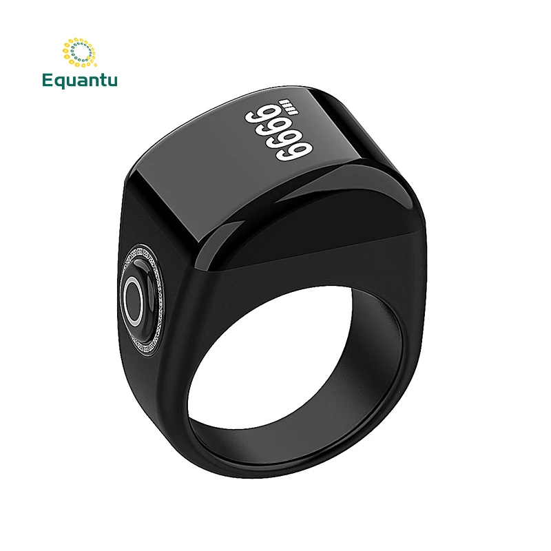 

2023 New Design Plastic Tasbeeh Ring Tally Counter QB702lite Muslim zikr counter Azan alarm clock tasbeeh tasbih zikr ring