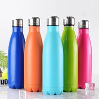 

IMEE Water Bottle 500ml Stainless Steel Insulated Flask Transparent Custom Leakproof Private Label