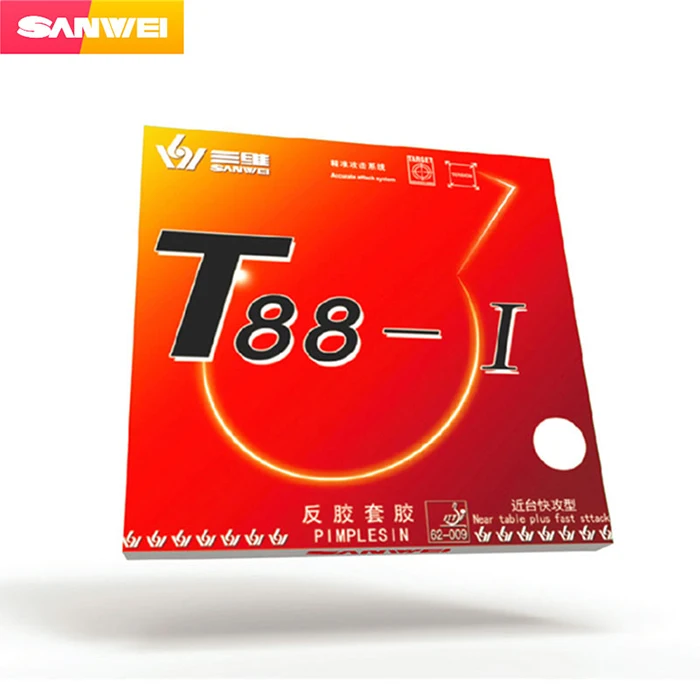 

Sanwei T88-1 fast attack ping pong player pimple in table tennis bat rubber