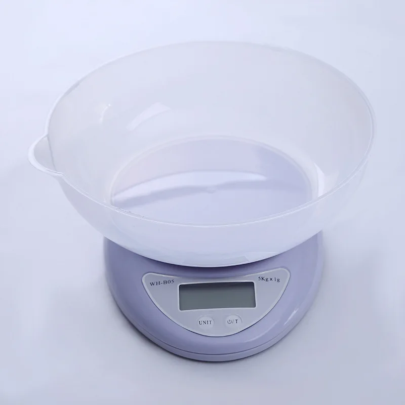 

Household Electronic Baking Gram Scale With Bowl Portable Electronic Digital Small Kitchen Scale With Bowl