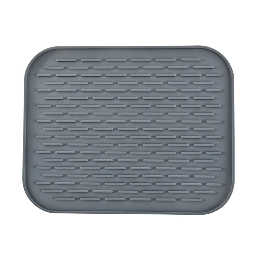 
High quality extra large size silicone sink pat silicone dish drying mat silicone trivet 